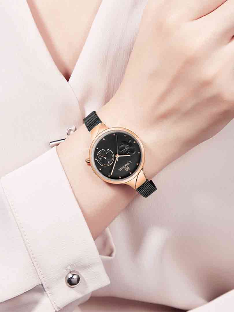 ساعت مچی عقربه ای زنانه نیوی فورس Naviforce 5001 RG/B/B — تصویر ۵