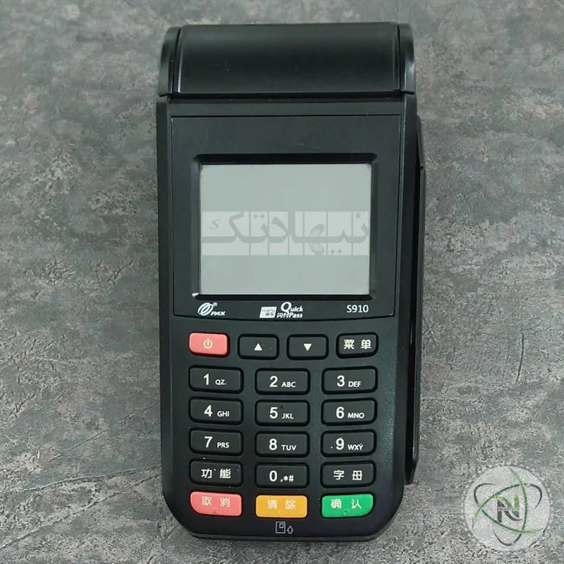 کارتخوان سیار پکس مدل S910 (استوک) + فعالسازی رایگان