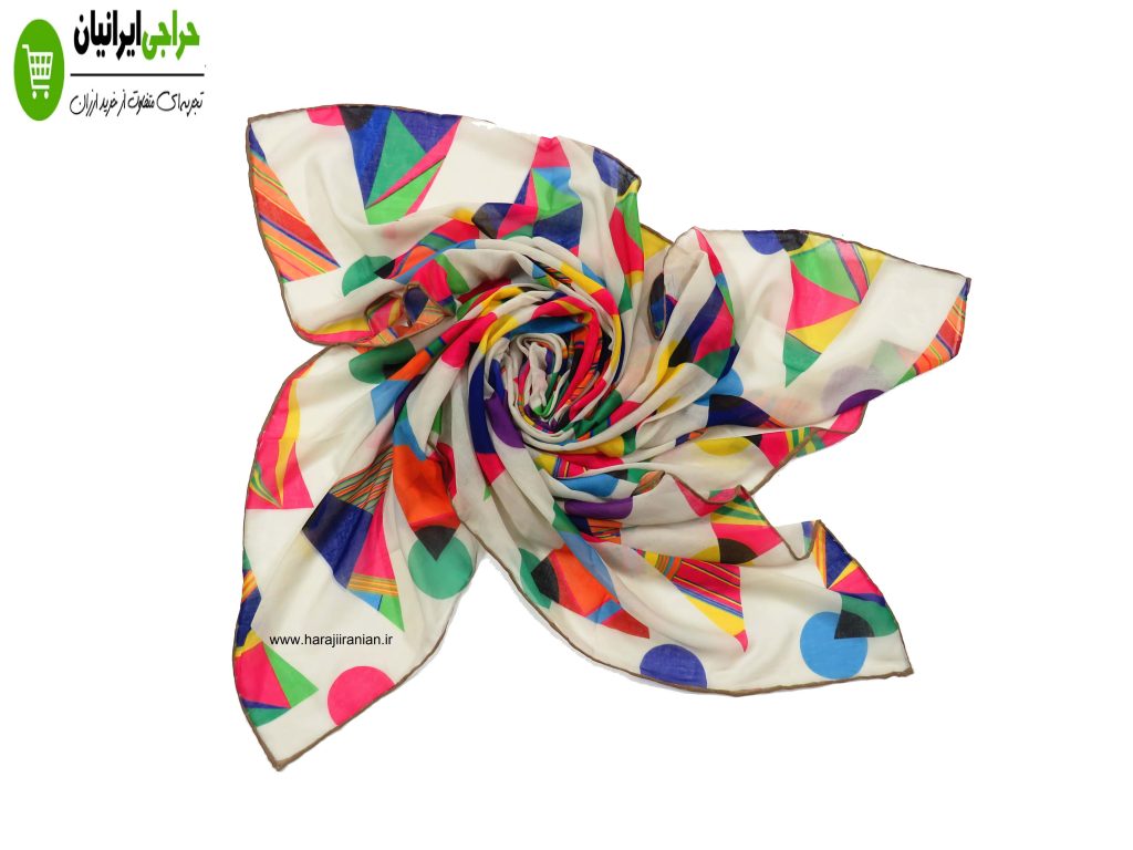 روسری نخی دست دوز کد 111