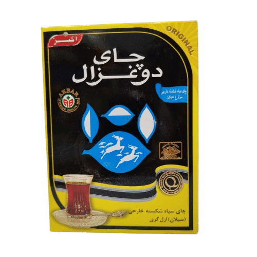 چای سیاه سیلان دوغزال معطر ۲۵۰ گرمی – چای عطری اصل سریلانکا