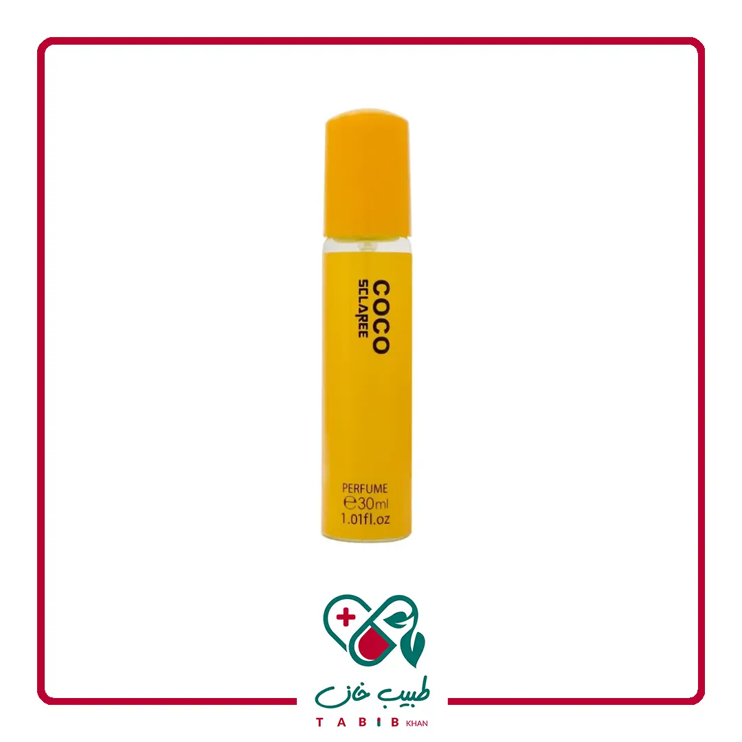 عطر جیبی زنانه اسکلاره مدل کوکو حجم 30 میلی لیتر/Sclaree Coco Eau De Perfume For Women 30ml