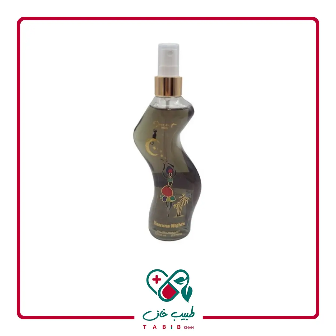 بادی اسپلش ژک ساف زنانه مدل havana nights حجم 250 میلی لیتر/Women’s Body Splash Havana Nights 250 mil Jack Saf