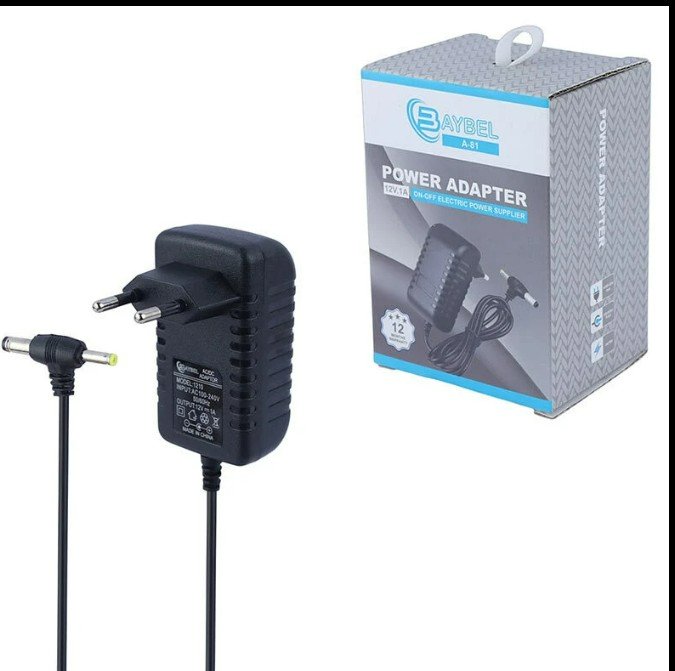 آداپتور برق دو فیش Baybel A-81 1210 12V 1A