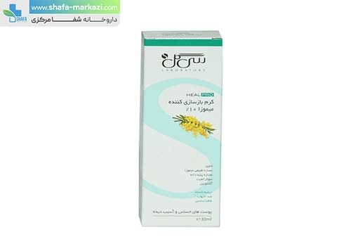 کرم میموزا 10 درصد سی گل بازسازی کننده پوست | Seagull Mimosa 10% Healing Cream — تصویر ۳