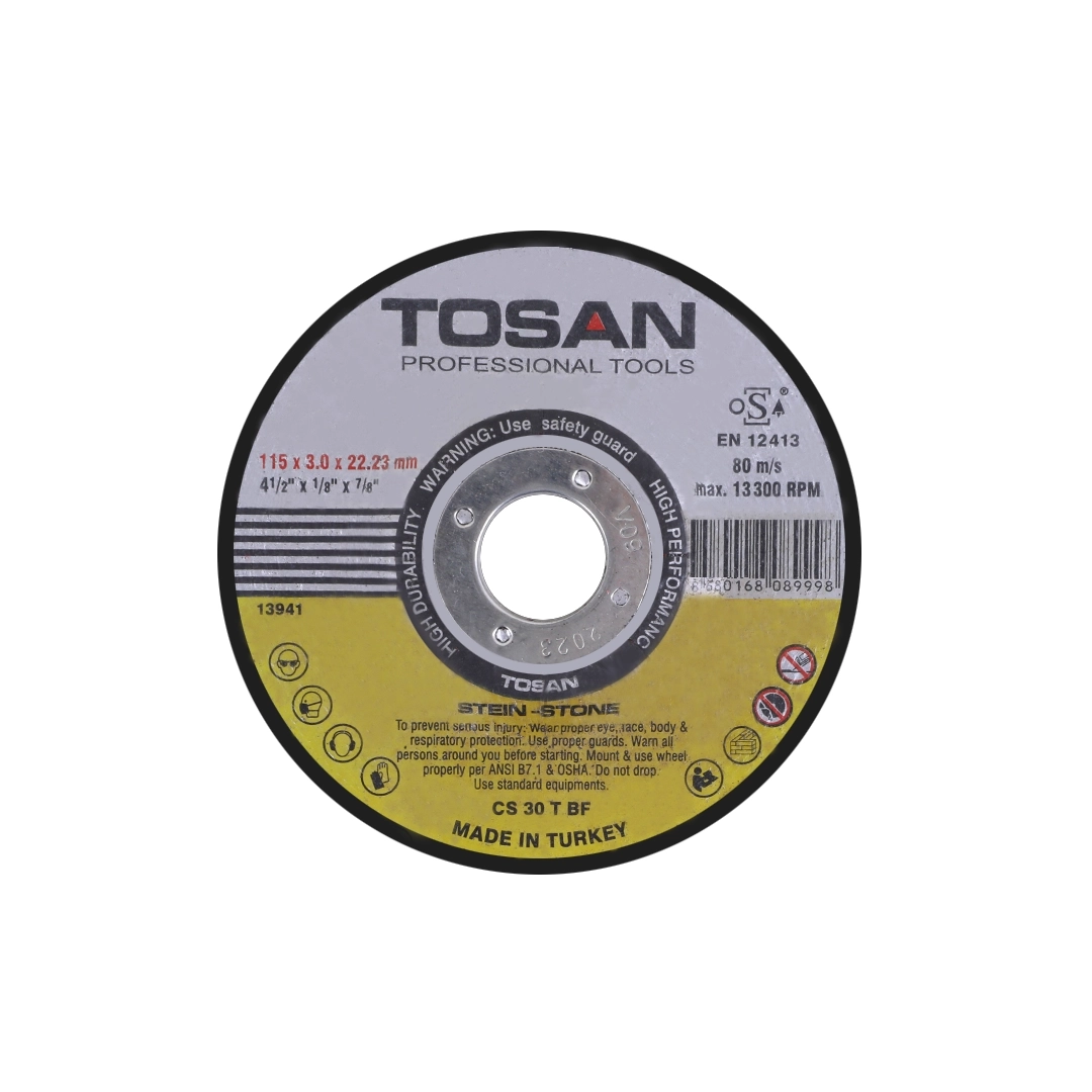 صفحه سنگ برش سنگ مینی 115 میلی متر توسن مدل f107-115MC3