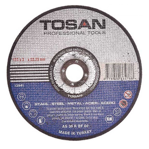 صفحه سنگ برش آهن مینی 115 میلی متر توسن مدل f103-115MC3