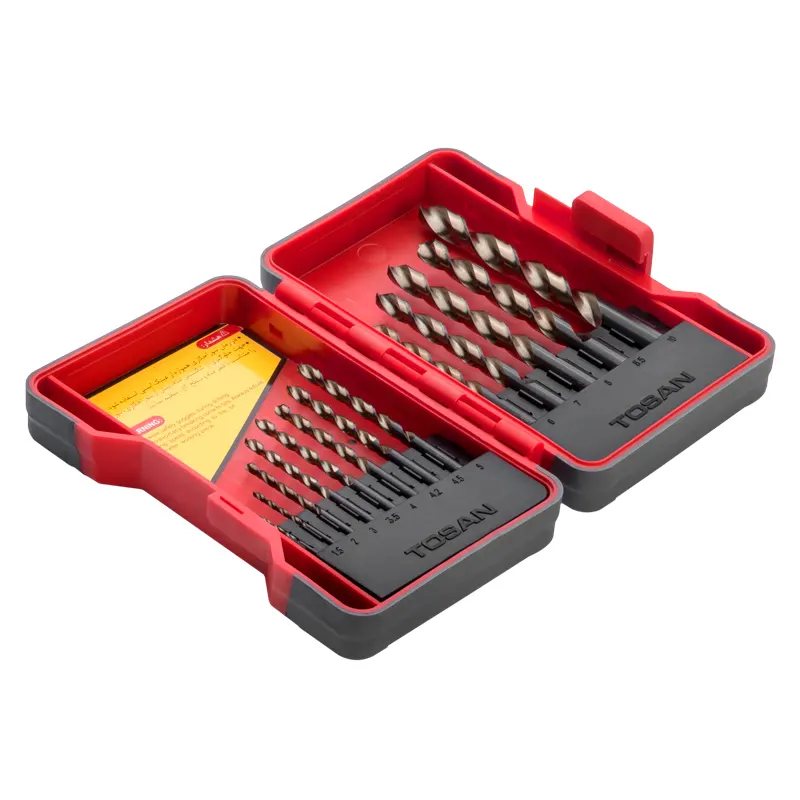 ست 13 عددی مته 5 درصد کبالت توسن مدل T14-MB13-HSSCO-110