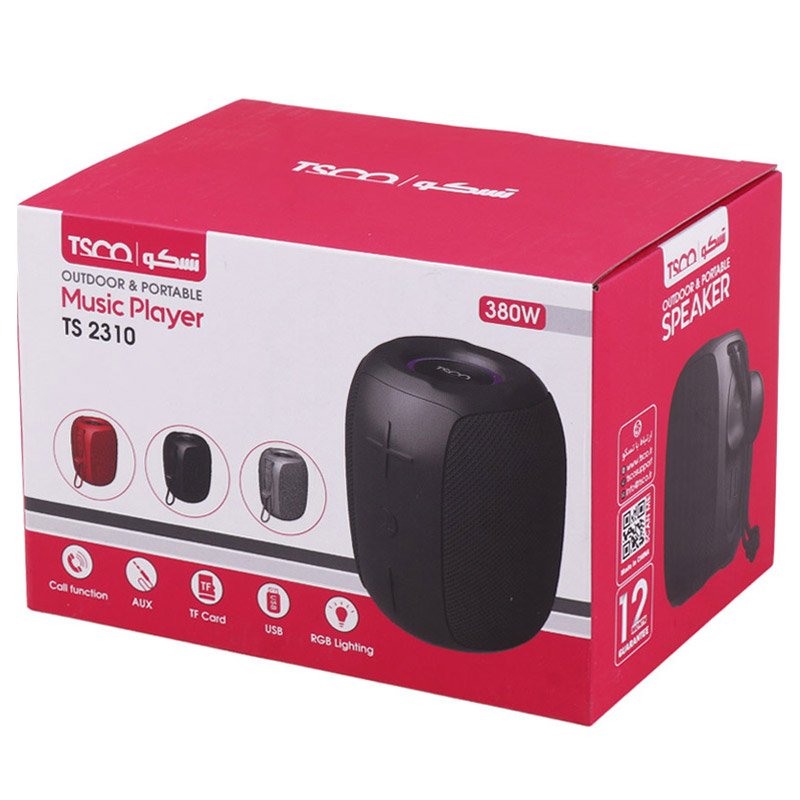 اسپیکر بلوتوثی تسکو TS2310 — تصویر ۲