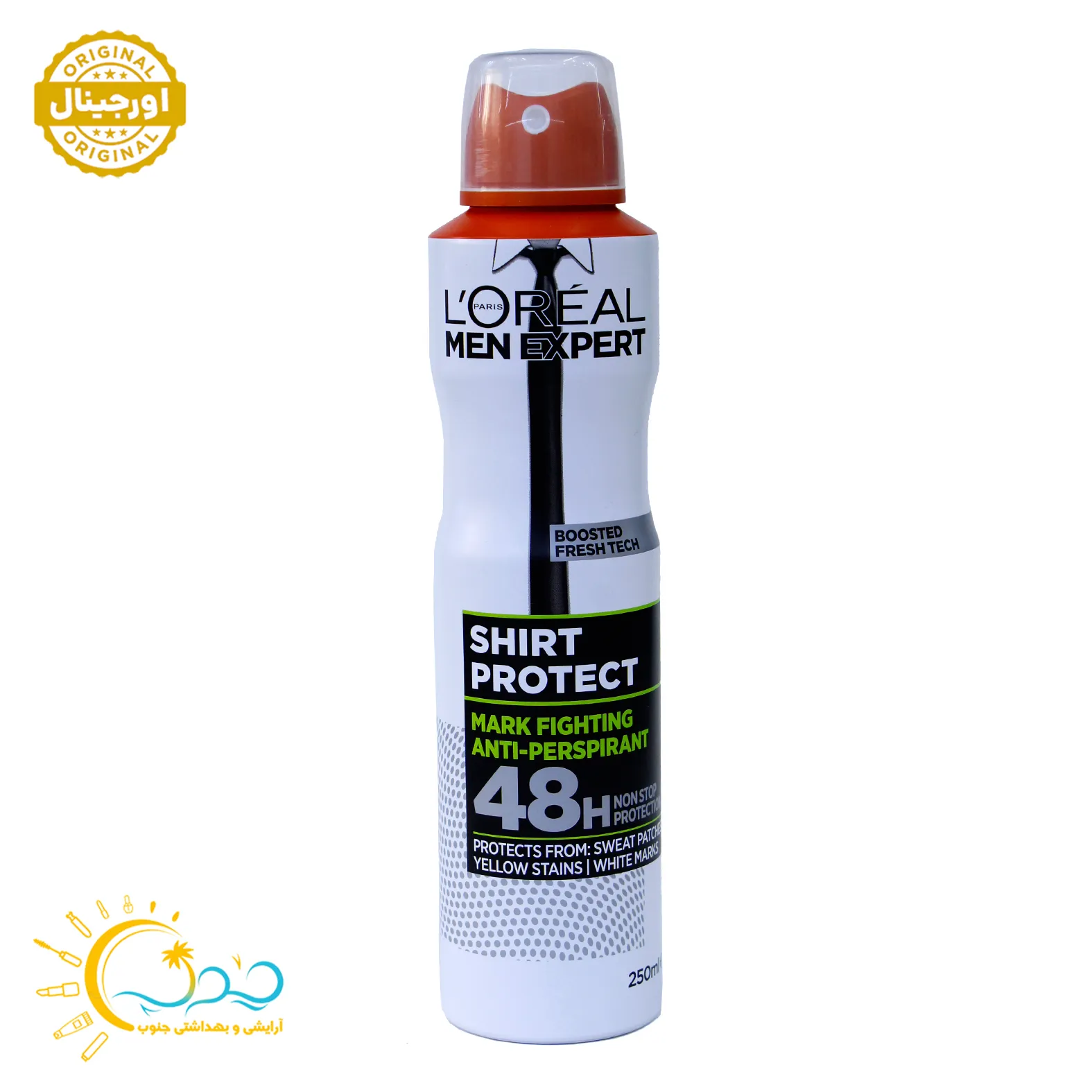 اسپری ضد تعریق مردانه لورآل مدل Shirt Protect حجم 250 میل