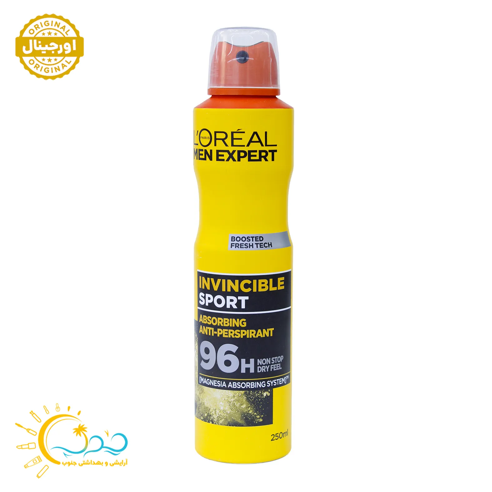اسپری ضد تعریق لورال مدل expert invincible sport حجم ۲۵۰ میل