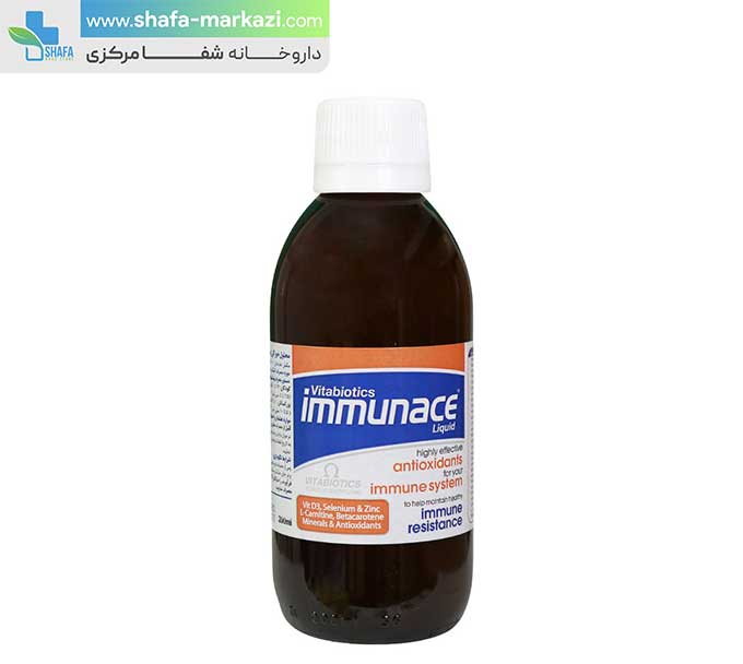 شربت ایمیونیس ویتابیوتیکس | VITABIOTICS Immunace Syrup — تصویر ۳