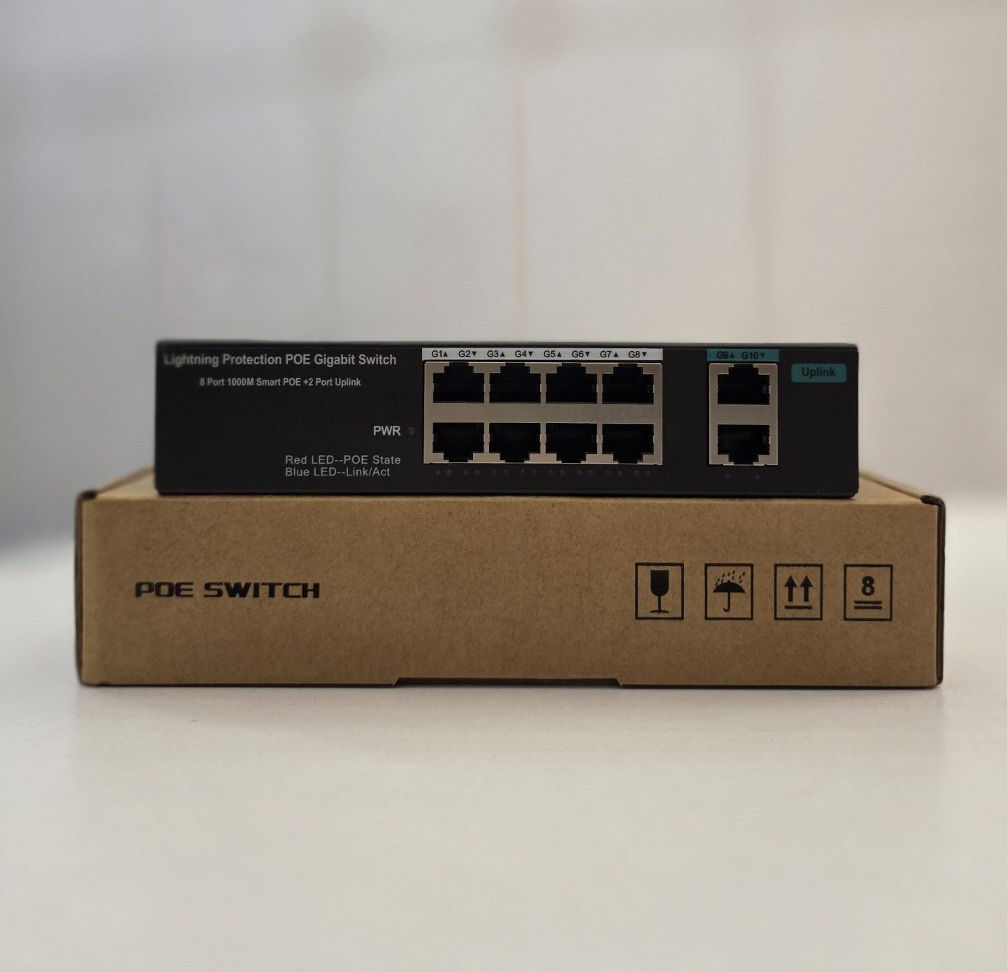 سوییچ MS-P08G02G poe
