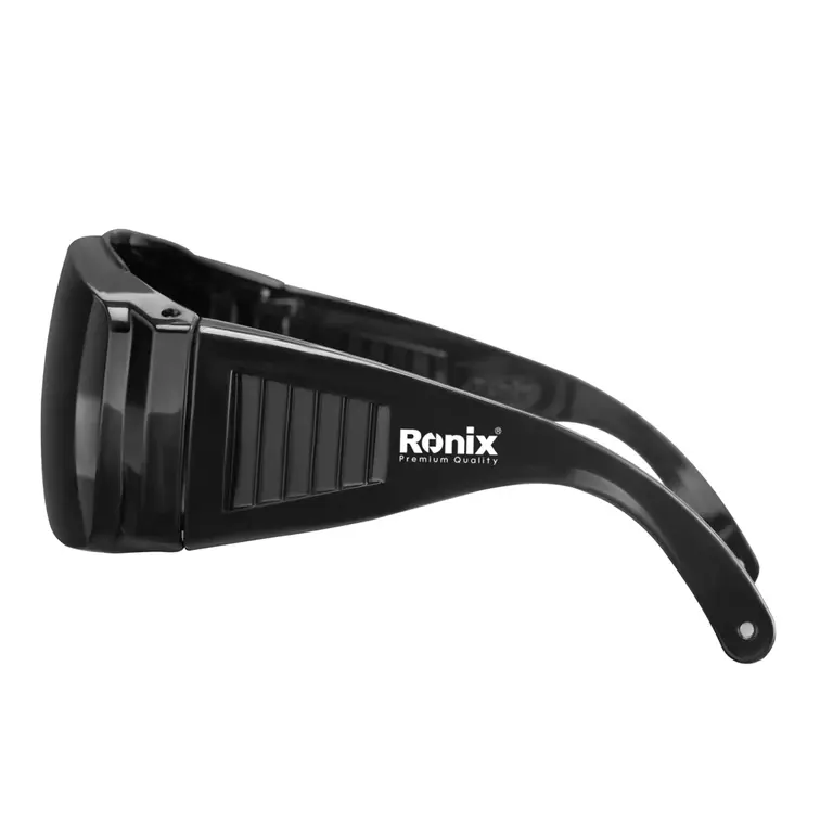 عینک ایمنی جوشکاری مشکی رونیکس مدل RH-9025 — تصویر ۴