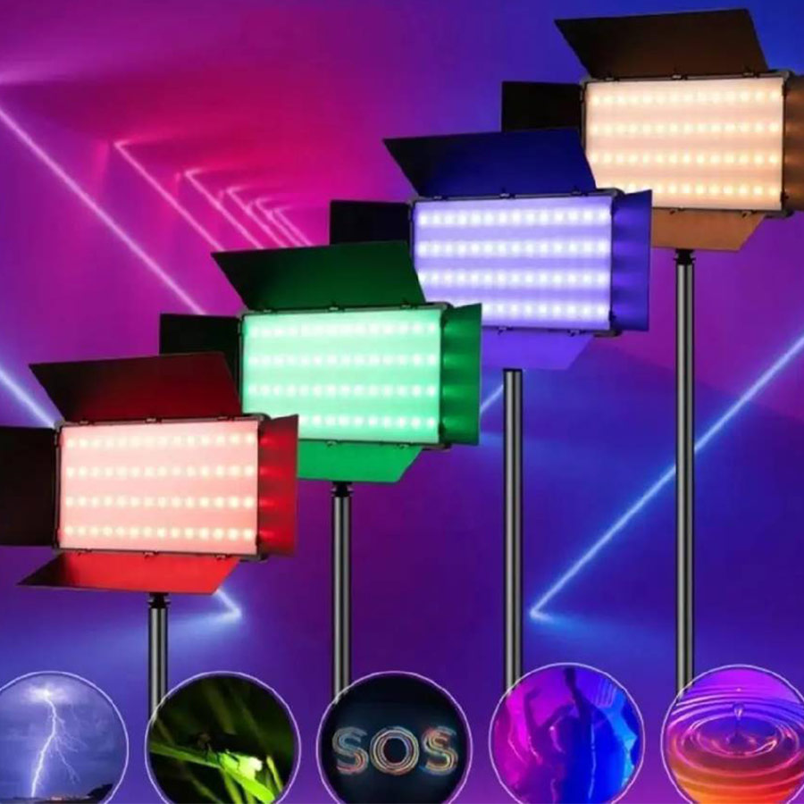 نور ال ای دی پروفشنال Professional LED U600 RGB — تصویر ۵