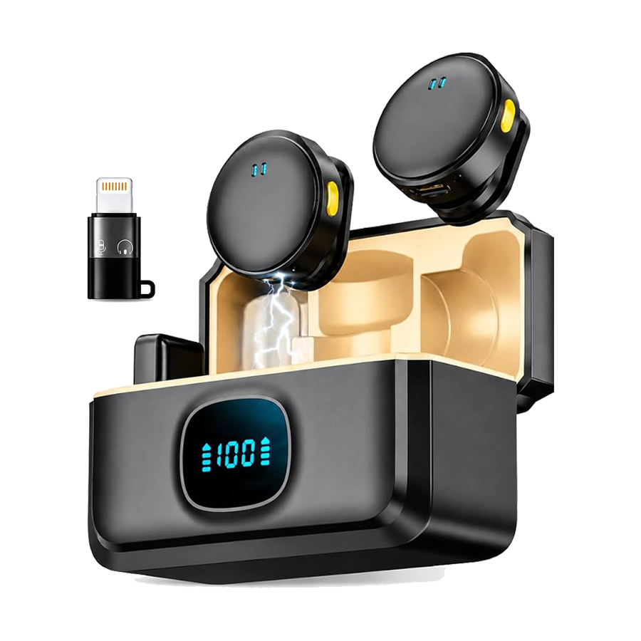 میکروفون بی سیم یقه ای Dual Wirreless Microphone SH8