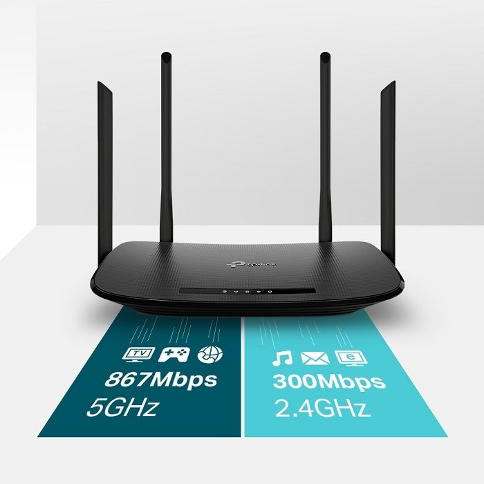 مودم روتر VDSL/ADSL بی سیم AC1200 تی پی لینک مدل Archer VR3000. — تصویر ۸
