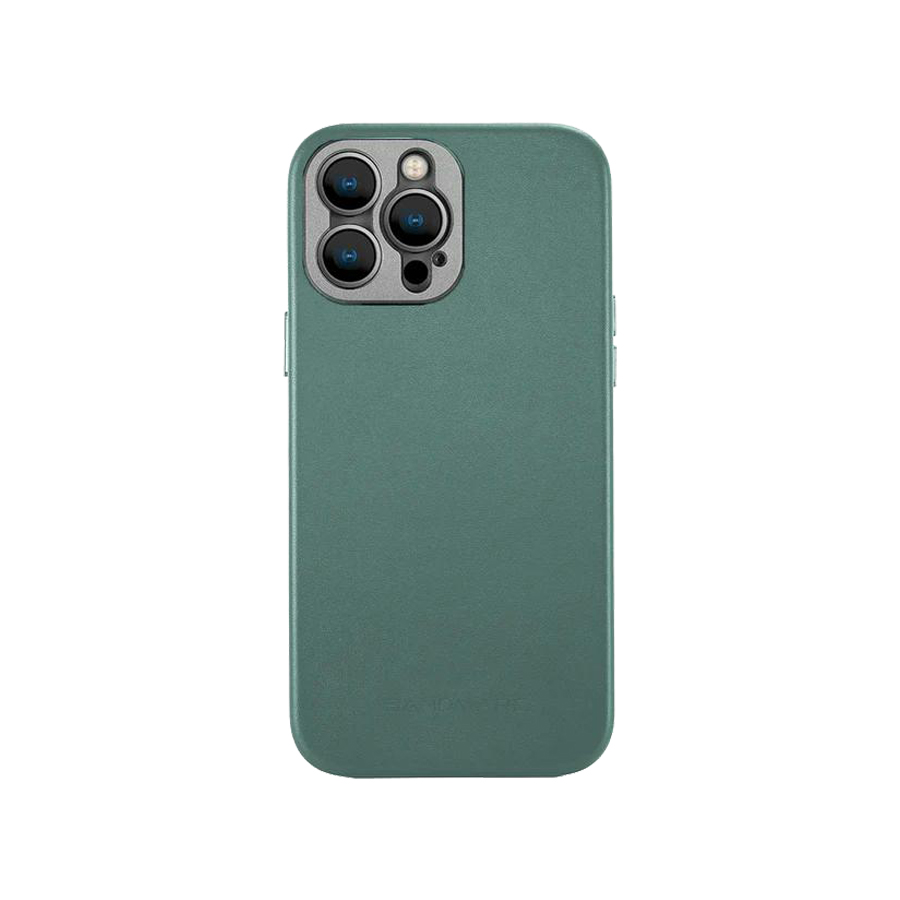 قاب چرمی موبایل آیفون سندمارک SANDMARC iPhone Leather Case-Teal