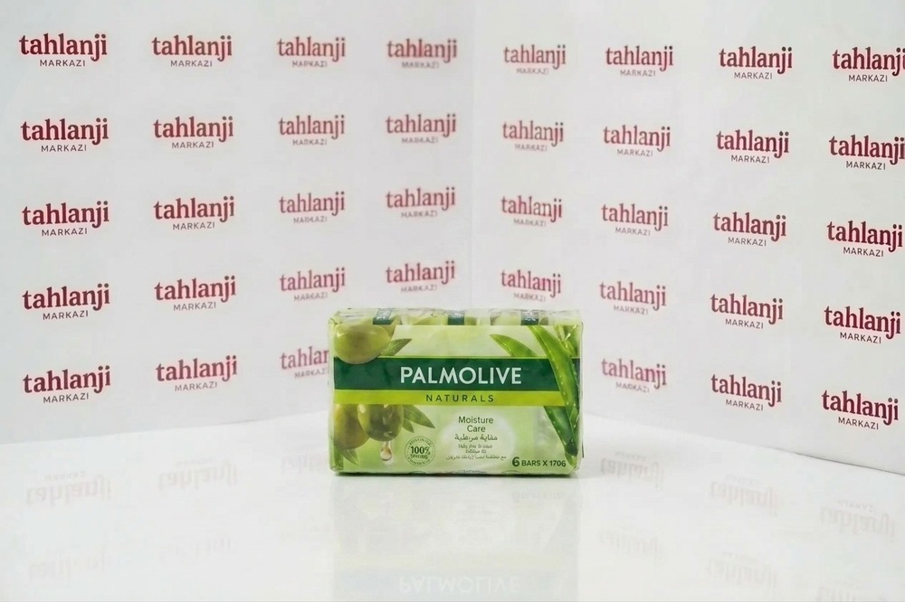 صابون پالمولیو نچرالز Moisture Care با عصاره آلوئه‌ورا و روغن زیتون – بسته 6 عددی 170 گرمی