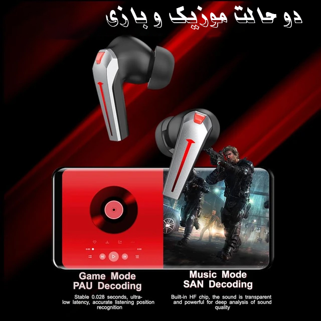 هدفون مخصوص بازی K-80 — تصویر ۵