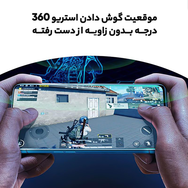 هدفون مخصوص بازی K-55 — تصویر ۴