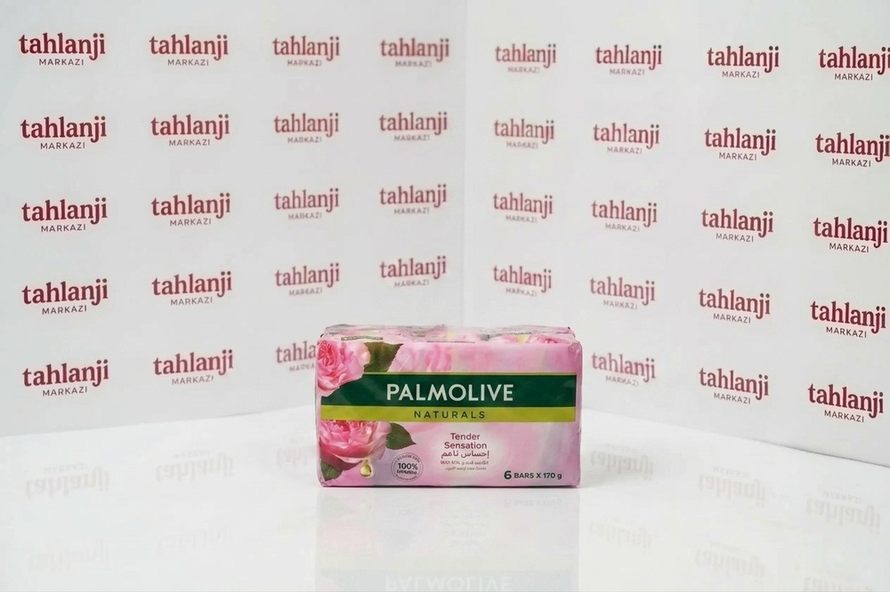 صابون پالمولیو Palmolive Naturals Tender Sensation با رایحه شیر و روغن گل رز – بسته 6 عددی — تصویر ۲