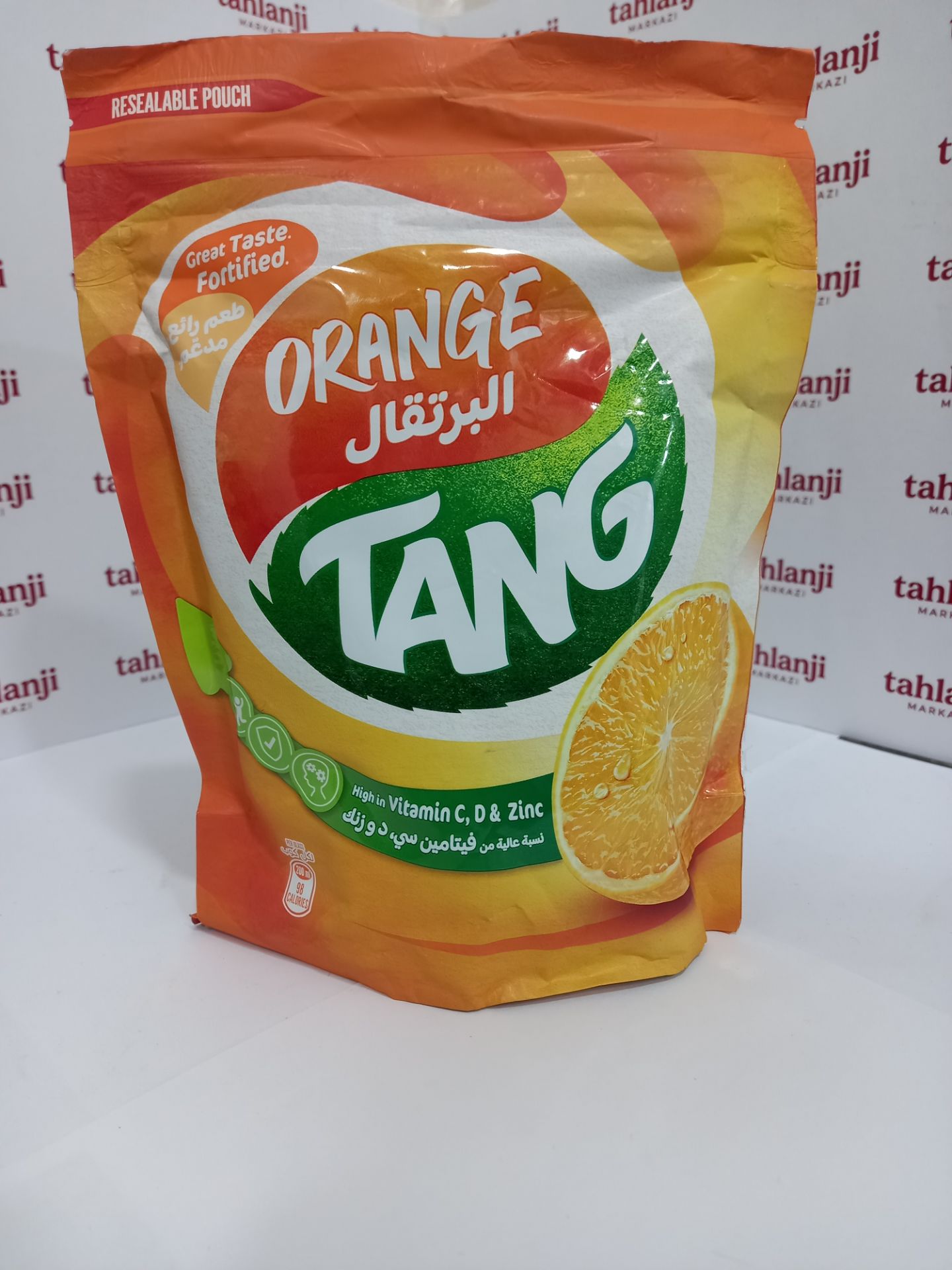 پودر شربت تانگ TANG با طعم پرتقال 375 گرم — تصویر ۲