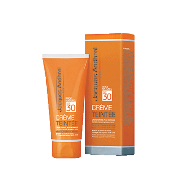 ژاک آندرل کرم ضد آفتاب ﺭﻧﮕﻲ مناﺳﺐ پوست خشک و معمولی SPF 30