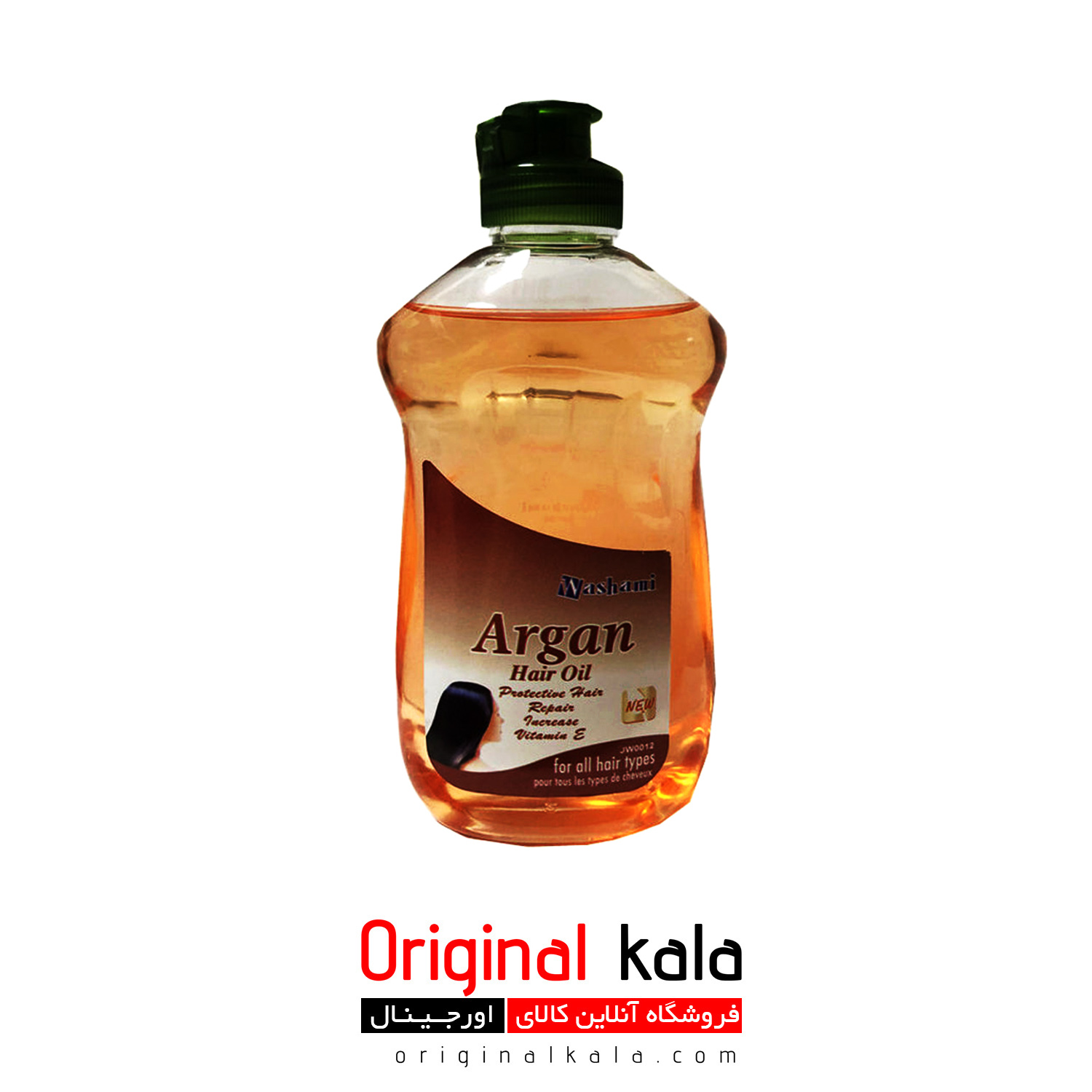 روغن مو واشامی Washami مدل Argan
