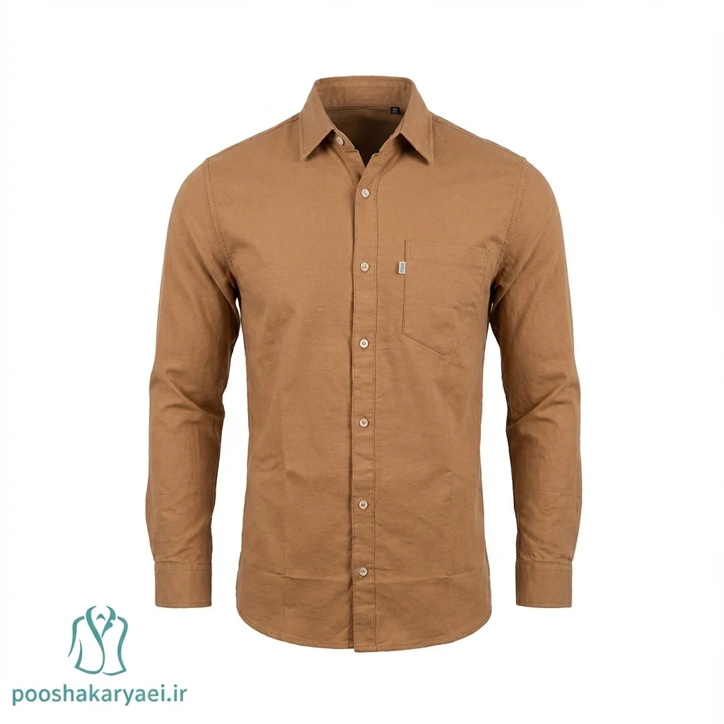 پیراهن کتان نخ برند COTTON — تصویر ۲