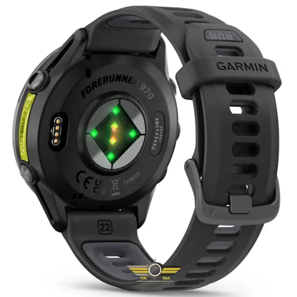 ساعت گارمین Forerunner 970 Carbon Gray Black | گالری ساعت تیک تاک - نمایندگی محبوب ترین برند های ساعت جهان در ایران — تصویر ۳