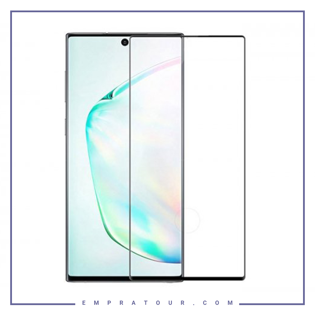 محافظ صفحه نمایش شیشه ای تمام چسب سامسونگ Mocoson Full Glue Glass Samsung Galaxy Note 10 Plus