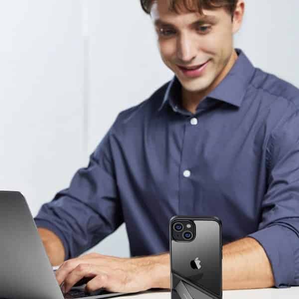 قاب محافظ استنددار آیفون 14 پلاس یوگرین مدل LP634 کد 90925 — تصویر ۸