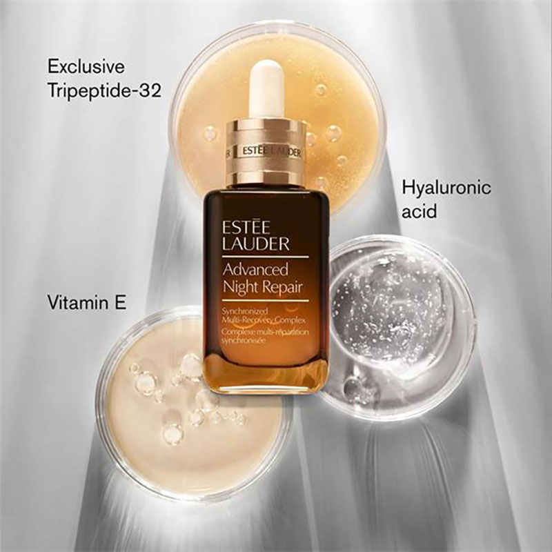 سرم شب ترمیم‌کننده و ضدپیری استی لادر مدل Advanced Night Repair حجم 50 میل — تصویر ۷