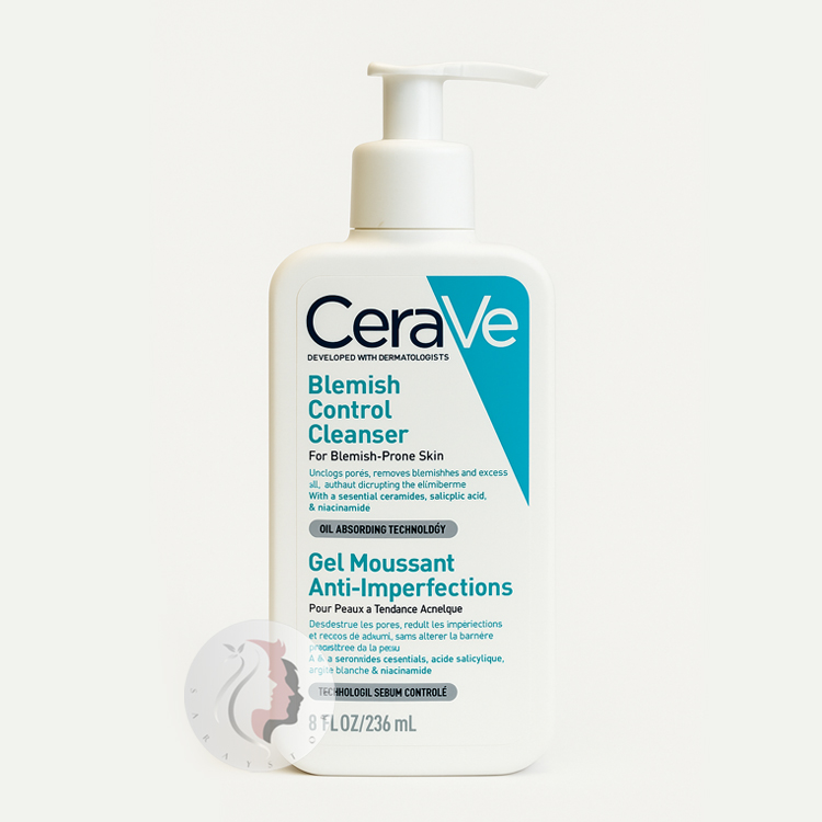 ژل شستشو صورت ضد جوش و ضد لک سراوی مدل Blemish Control حجم 236 میل — تصویر ۲