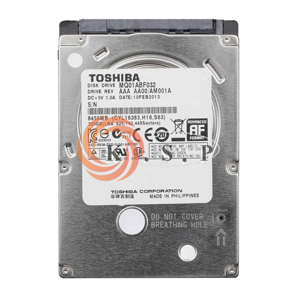 هارد لپ تاپ Hard Laptop 320GB Toshiba — تصویر ۲