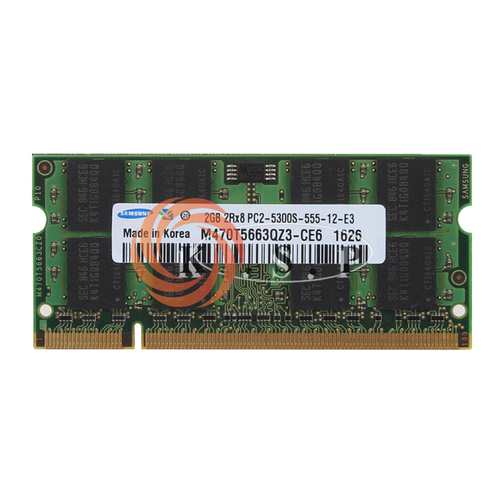رم لپ تاپ Ram Samsung 2G DDR2 (5300)