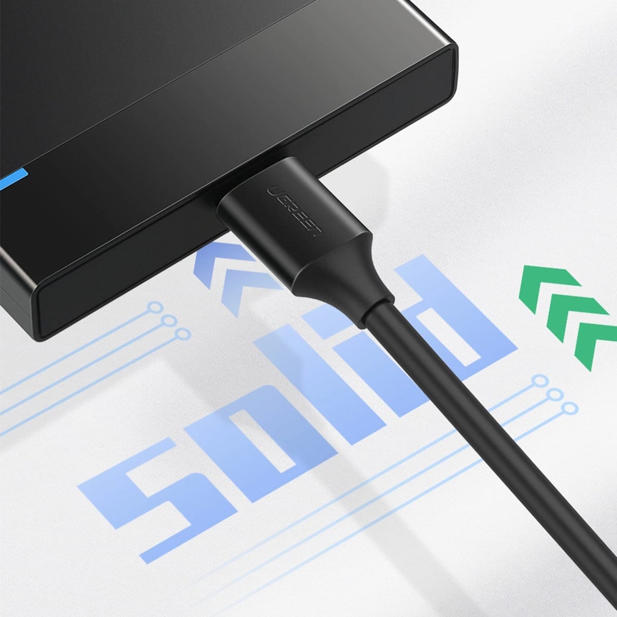 کابل تبدیل USB به MicroUSB یوگرین مدل US130 — تصویر ۶