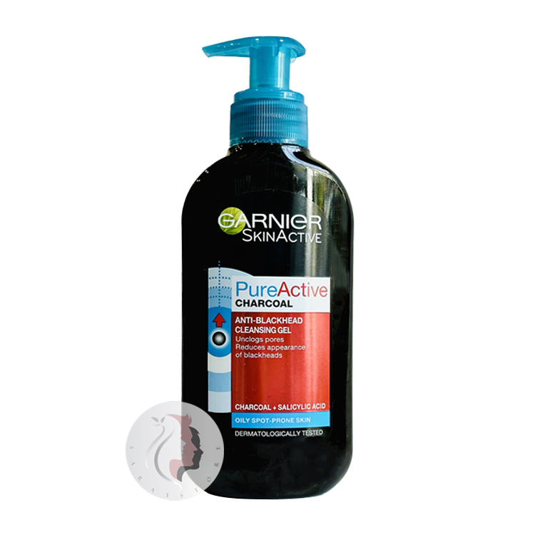 ژل شستشو صورت چرب گارنیه مدل pure active حجم 200 میل