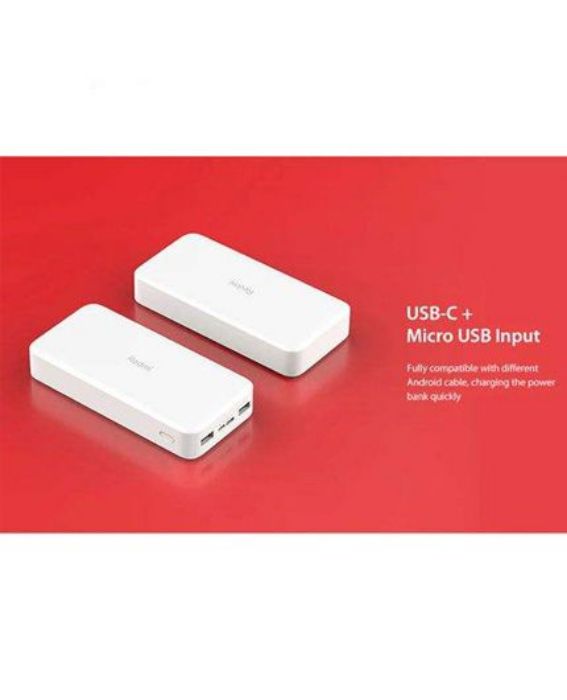 پاوربانک شیائومی مدل Redmi PB200LZM ظرفیت 20000 میلی آمپر ساعت طرح اصلی — تصویر ۸