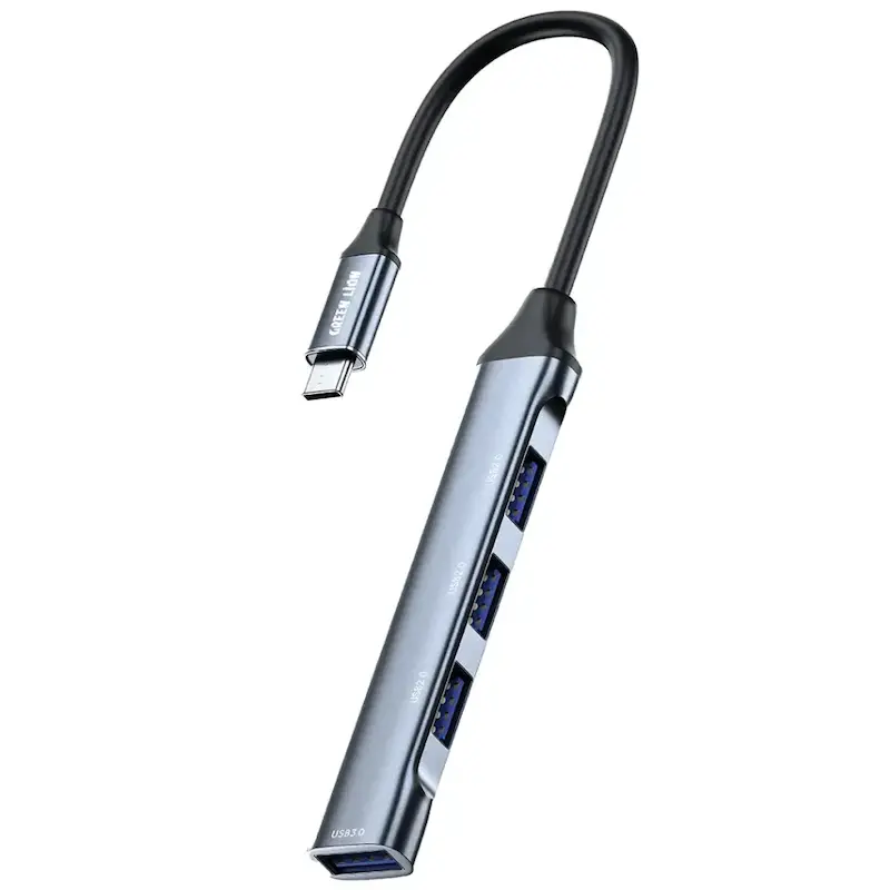 هاب 4 پورت USB-C گرین لاین مدل Docking Station Adapter — تصویر ۲