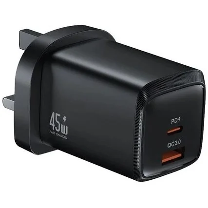 شارژر ۴۵ وات گرین لاین GREEN LION G-Charge Series Dual Port 45w — تصویر ۲