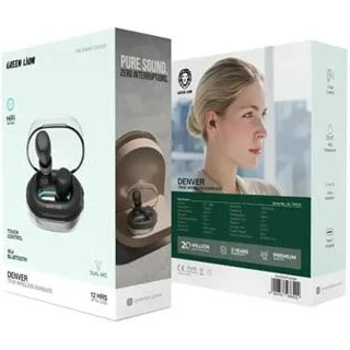 هندزفری بی‌سیم گرین لاین مدل Green Lion Denver True Wireless Earbuds با بلوتوث 5.4 و IPX4 — تصویر ۳