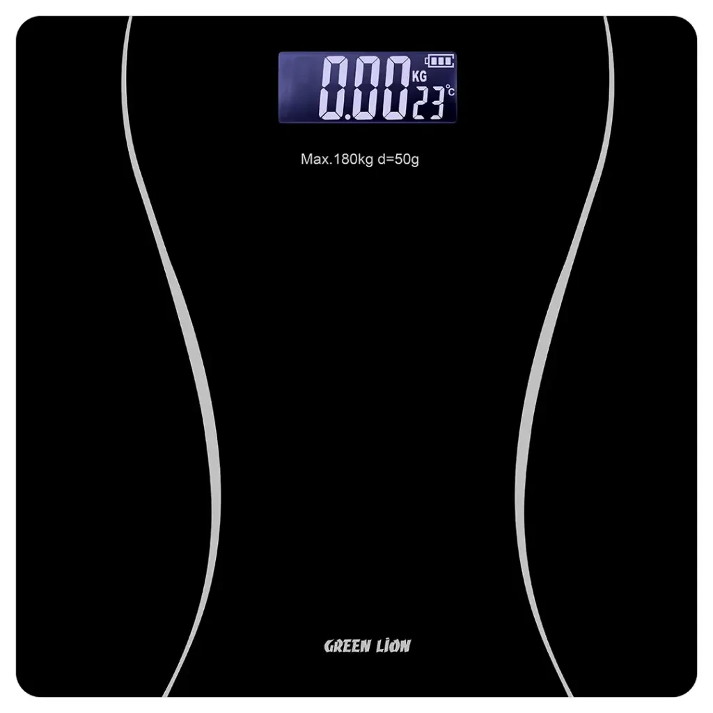 ترازو هوشمند گرین لاین Green Lion Smart Body Scale Lite GNSBSCLLTEBK