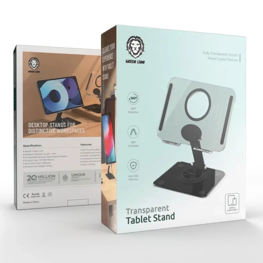 پایه نگهدارنده تبلت گرین لاین مدل GNTRTABSTDBK — تصویر ۳