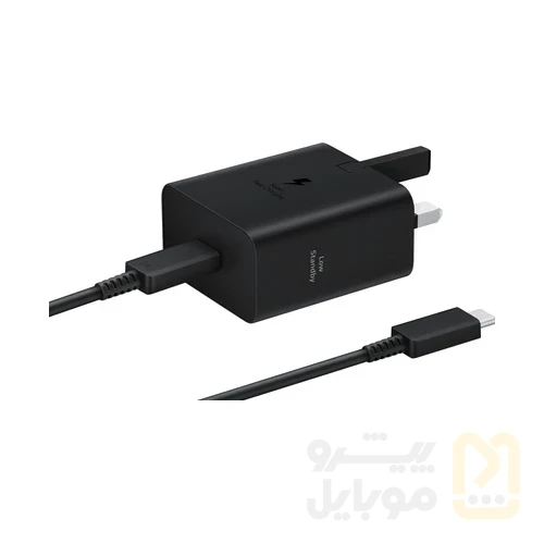 شارژر دیواری 45 وات سامسونگ مدل EP-T4511 به همراه کابل Type-C