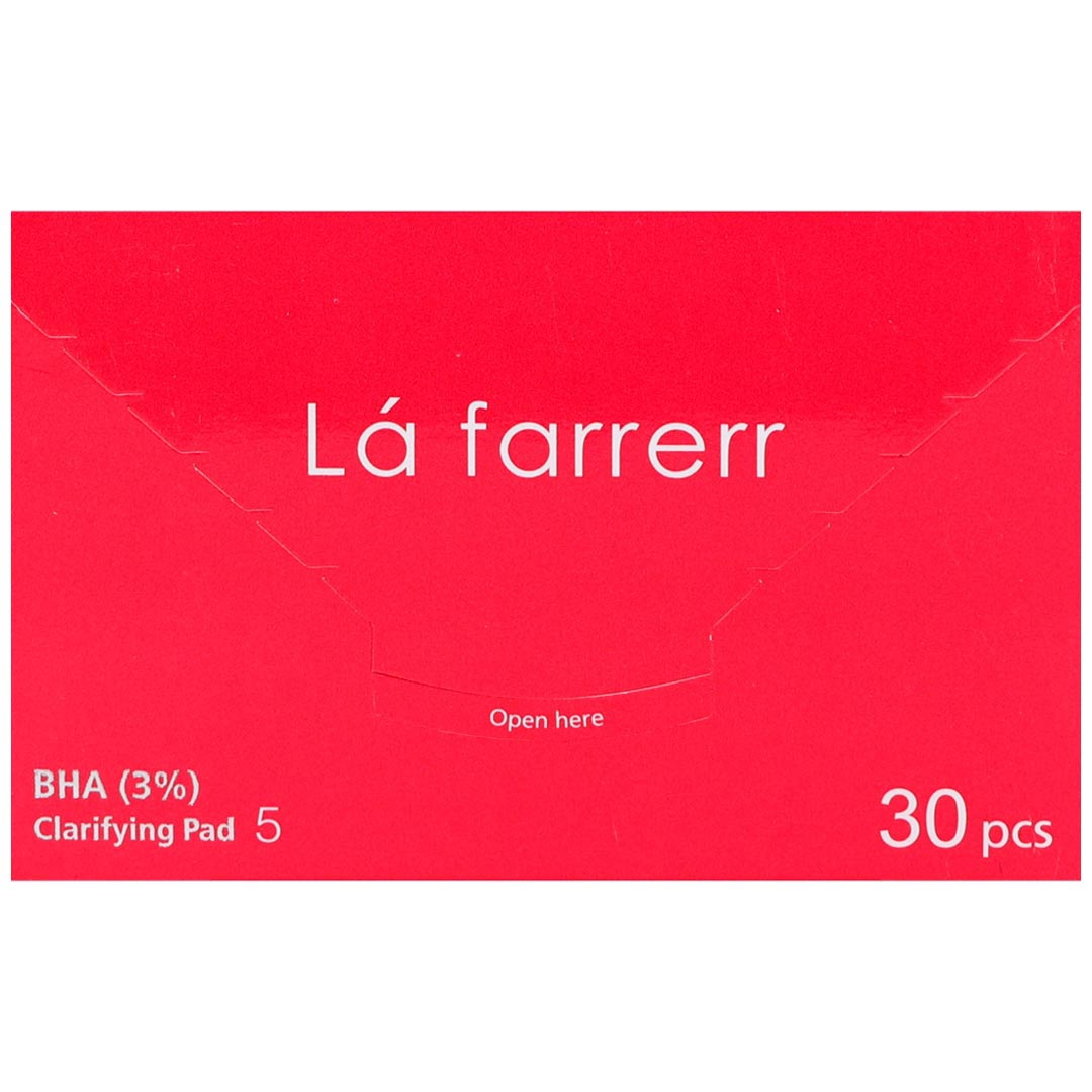 پد پاکسازي کننده پوست حاوي 3% بی اچ آ لافارر