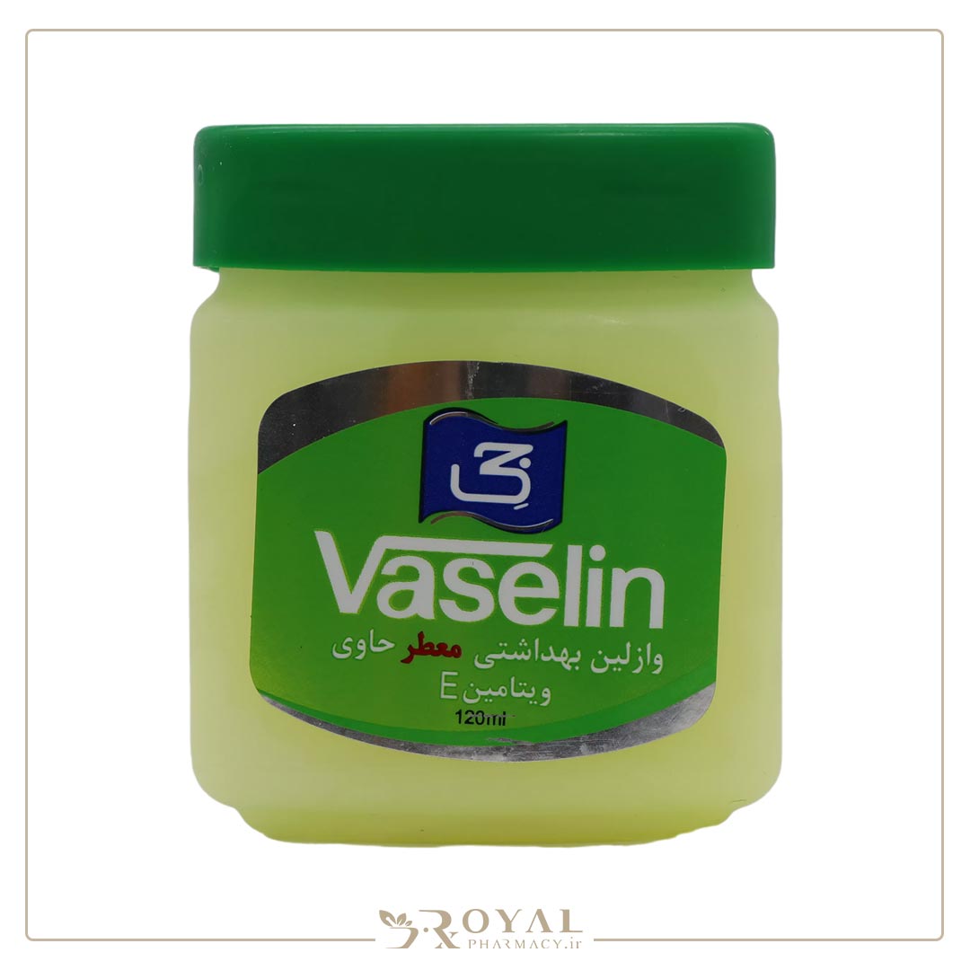 وازلین بهداشتی معطر 120 میل حاوی ویتامین ایی جی — تصویر ۳