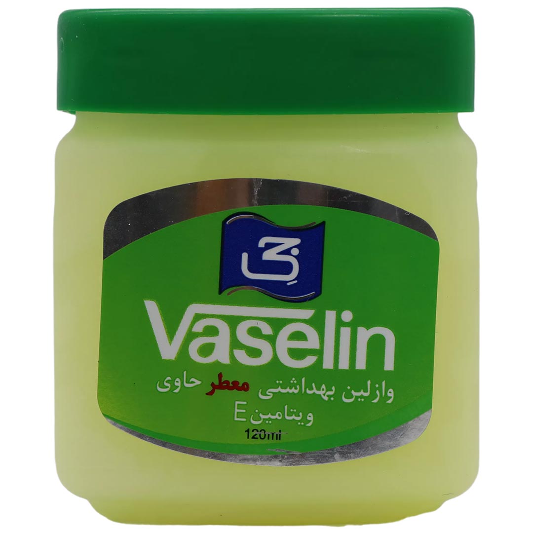 وازلین بهداشتی معطر 120 میل حاوی ویتامین ایی جی