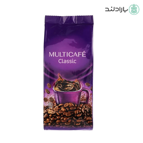 قهوه فوری کلاسیک مولتی کافه پاکتی 100 گرمی (Multi Café Classic Instant Coffee 100g)
