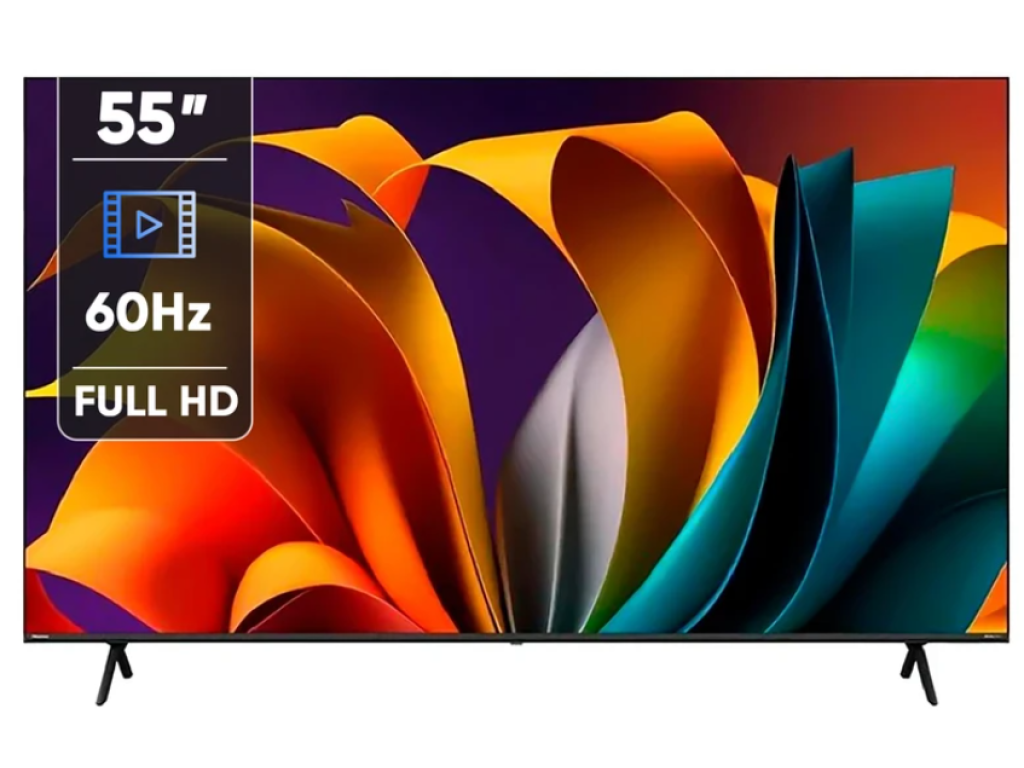 تلویزیون هوشمند هایسنس مدل A61H سایز ۵۵ اینچ Ultra HD 4K